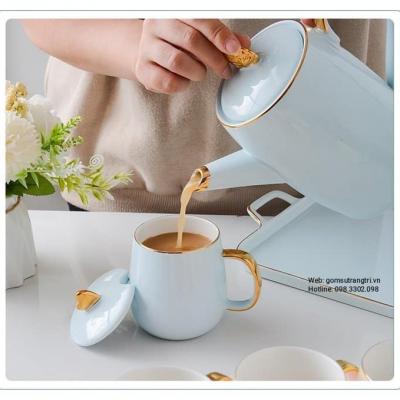 BỘ ẤM CHÉN VÀ TÁCH 6 MẦU